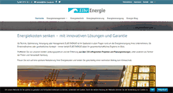 Desktop Screenshot of elbe-energie.de