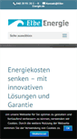Mobile Screenshot of elbe-energie.de
